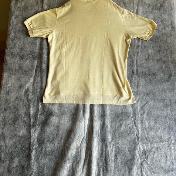 VINTAGE MERVYN’S MEN’S COLLECTION SHORT SLEEVE YELLOW POLO SZ XXL - Picture 6 of 7